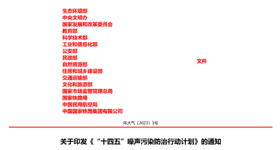 16部門聯(lián)合整治噪聲污染，85%達標率，防噪迎來新節(jié)點